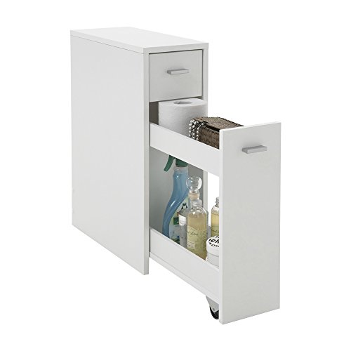 FMD Möbel 930-001 Kommode Denia 20 x 61 x 45 cm, weiß