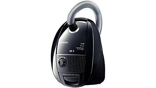 Siemens VSZ3 A330 Cylinder Vacuum Cleaner 4L 600 W schwarz Bodenstaubsauger (Cylinder Vacuum, A, trocken, Haus, Teppich, Hard floor, A)