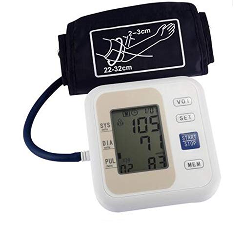 Blood Pressure Meter Pro Blutdruckmessgerät Monitor Arm aus elektromagnetischem Arretierungs-Elektronik-Druck LCD-Display Sistolischer Diastolica Pulse Health Care