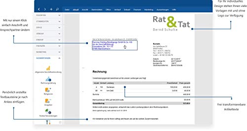 WISO Mein Büro 365 (2019) Standard | Bürosoftware, Rechnung Schreiben ...