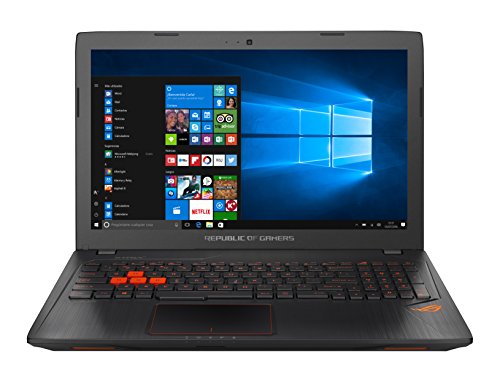 ASUS ROG Strix GL553VD-DM078T 39,6 cm (15.6 Zoll) Gaming-Laptop (Intel® CoreTM  i7-7700HQ, 8GB RAM, 1000GB HDD, NVIDIA GeForce GTX 1050 4GB)