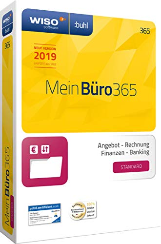 WISO Mein Büro 365 (2019) Standard | Bürosoftware, Rechnung Schreiben ...