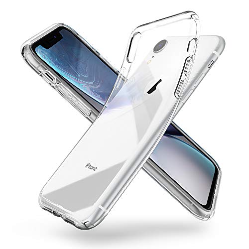 Spigen Liquid Crystal Kompatibel mit iPhone XR Hülle, 064CS24866 Transparent TPU Silikon Handyhülle Durchsichtige Schutzhülle Case (Crystal Clear)