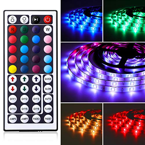 AMBOTHER LED Streifen 10M(2x5M) RGB LED Strip 5050 SMD 300 ...