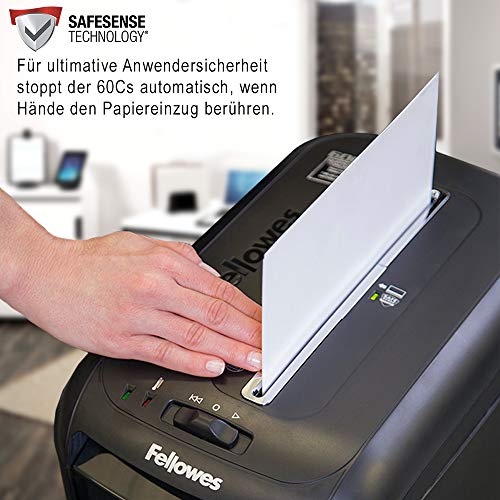 Fellowes Powershred 60Cs Partikelschnitt Aktenvernichter ...