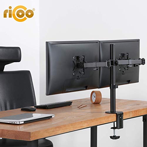 RICOO Monitor Halterung für 2 Monitore TS6711 für 13