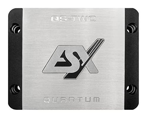 ESX QS-Two Quantum | 2-Kanal Class D Nano Digital Verstärker 380 Watt Max. Ausgangsleistung